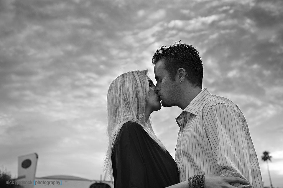 Engagement photos of Andrea & Derek in Fresno CA by Nick Gennock Photography