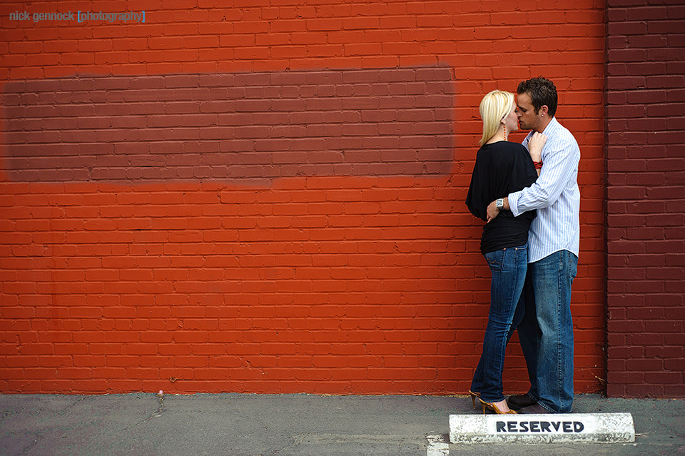 Engagement photos of Andrea & Derek in Fresno CA by Nick Gennock Photography