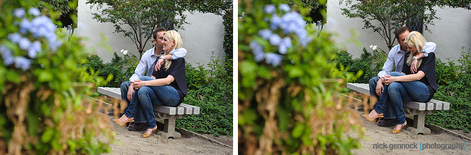 Engagement photos of Andrea & Derek in Fresno CA by Nick Gennock Photography