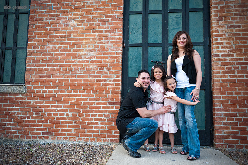 Vizcarra Family photographed by Nick Gennock Photography Fresno CA