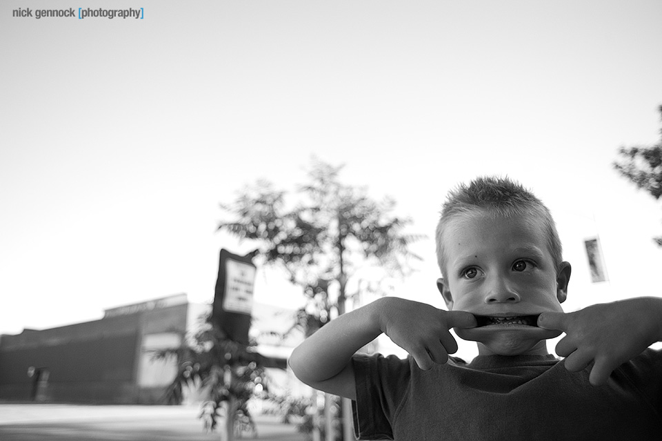 Emery in downtown Fresno by Nick Gennock Photography