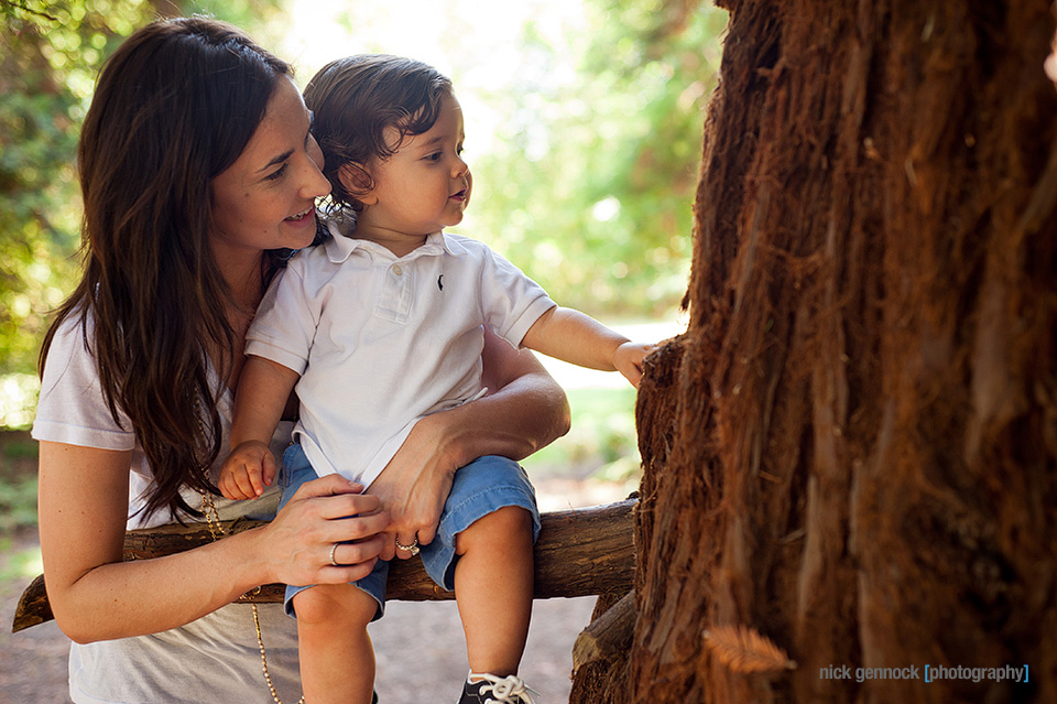 Ethan one year at Woodward Park, Fresno, CA photographed by Nick Gennock Photography