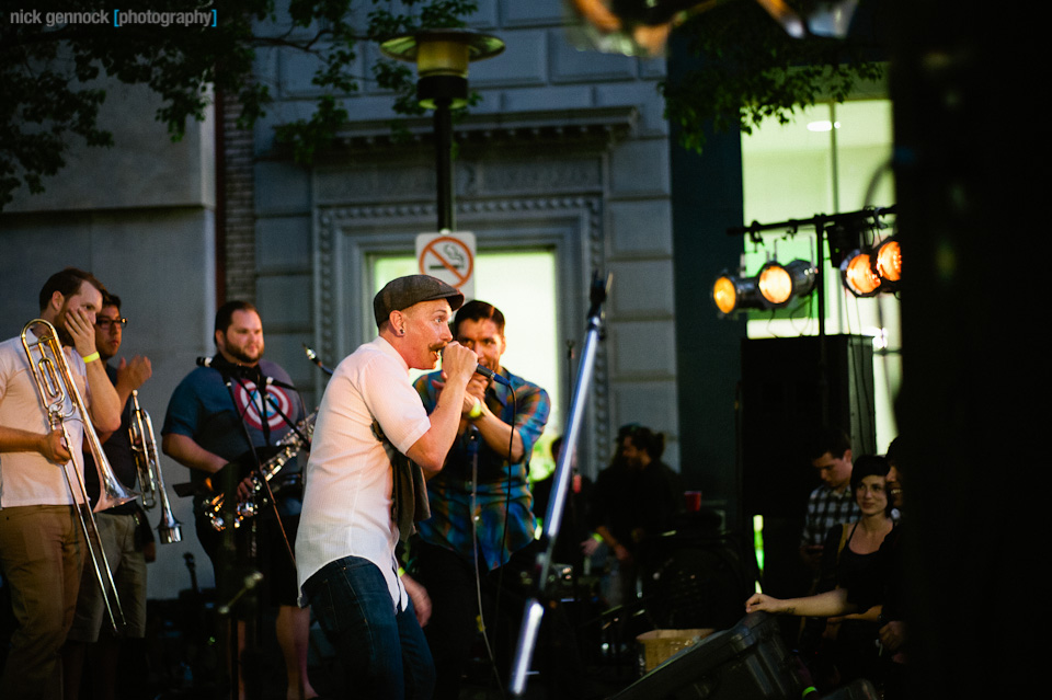 Argyle Pimps at the Catacomb Party Concert in Downtown Fresno