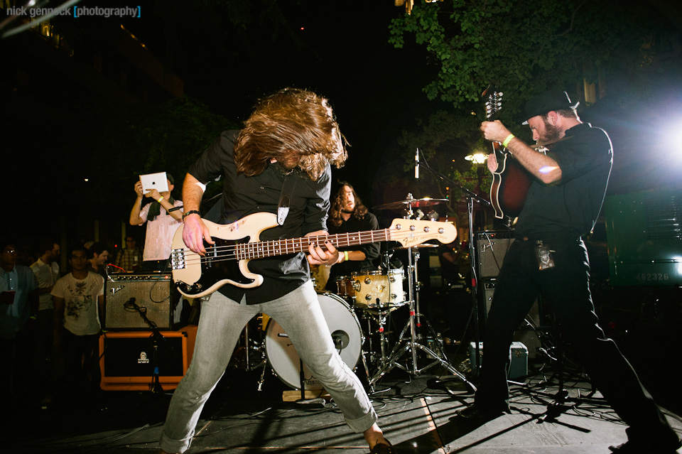 The Silent Comedy at the Catacomb Party Concert in Downtown Fresno