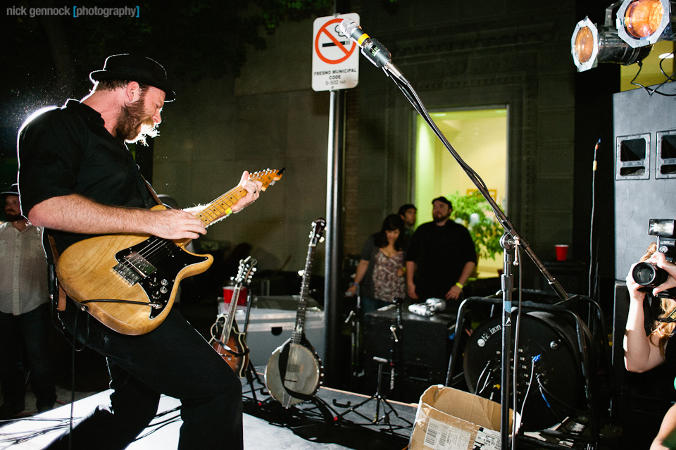 The Silent Comedy at the Catacomb Party Concert in Downtown Fresno