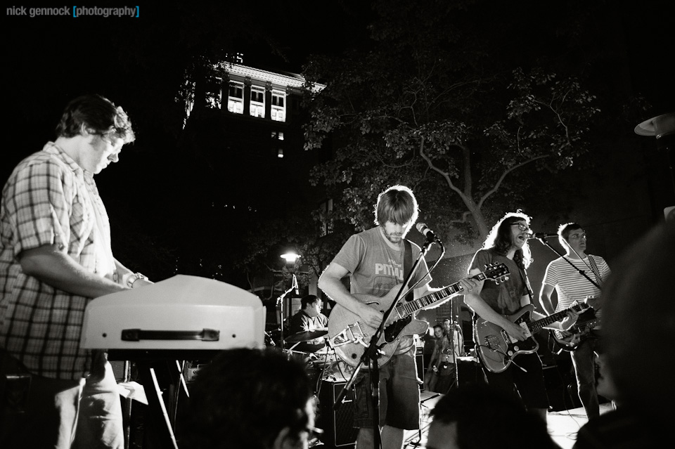 Quiet Americans at the Catacomb Party Concert in Downtown Fresno