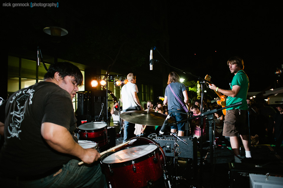 Quiet Americans at the Catacomb Party Concert in Downtown Fresno