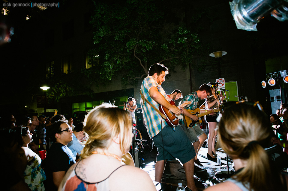 Fierce Creatures at the Catacomb Party Concert in Downtown Fresno