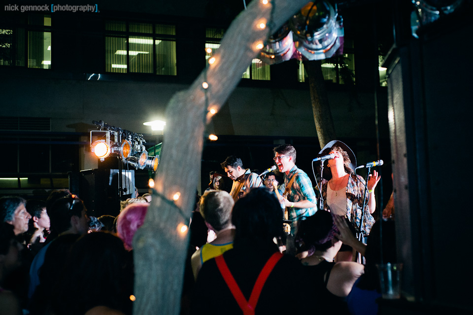 Fierce Creatures at the Catacomb Party Concert in Downtown Fresno