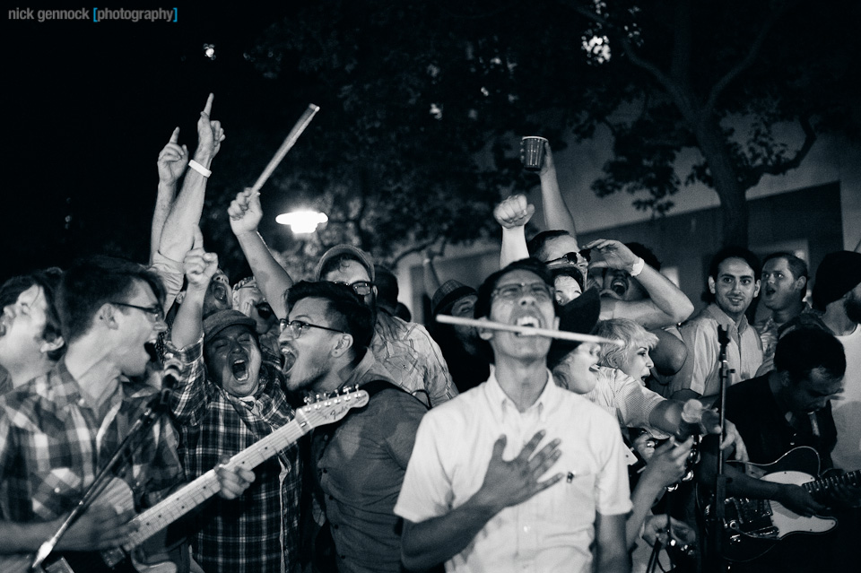 Fierce Creatures at the Catacomb Party Concert in Downtown Fresno