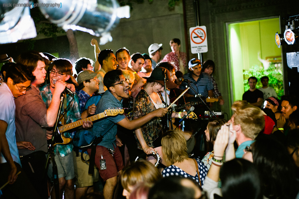 Fierce Creatures at the Catacomb Party Concert in Downtown Fresno