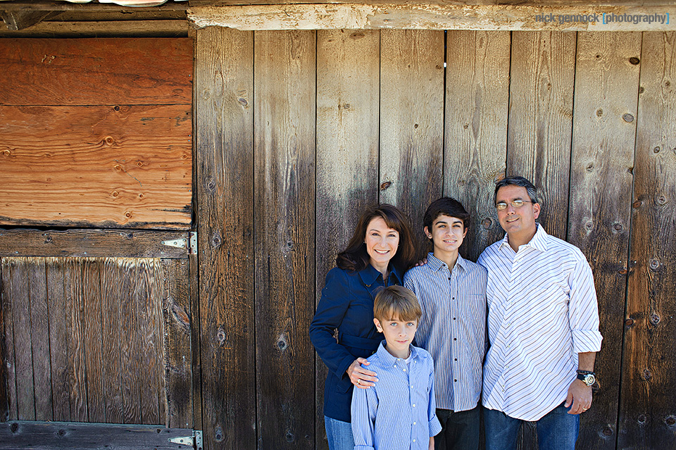 Mather Family Portrait by Nick Gennock Photography in Fresno CA